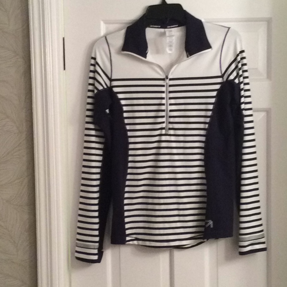 Half Zip Workout Pullover - image 1